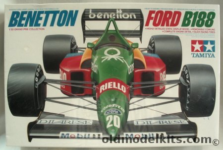 Tamiya 1/20 Benetton Ford B188, 20021 plastic model kit